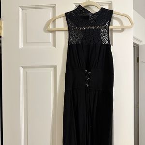 Free People Black Dress
